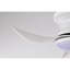 Ventilateur de plafond lumineux blanc Niamh