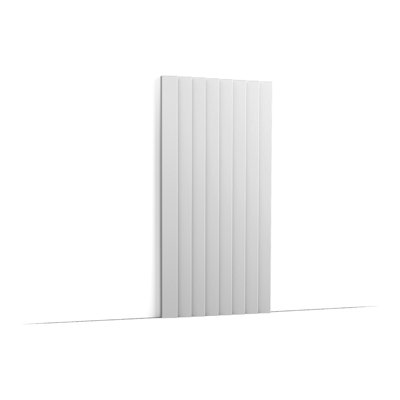 9.87" x 78.75" Wall Panelling in White