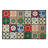 Cam Patchwork Synthetic Anti-Fatigue Non-Skid Kitchen Mat