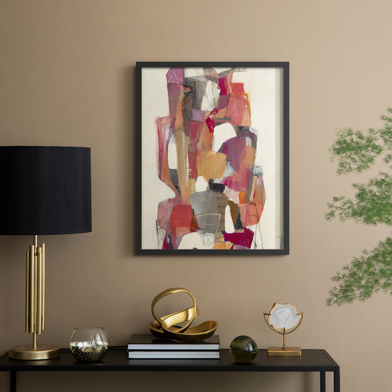 Totem at Sunrise Framed Print - Solid Wood, Noir, noir, noir, noir, H 30 po x l 24 po