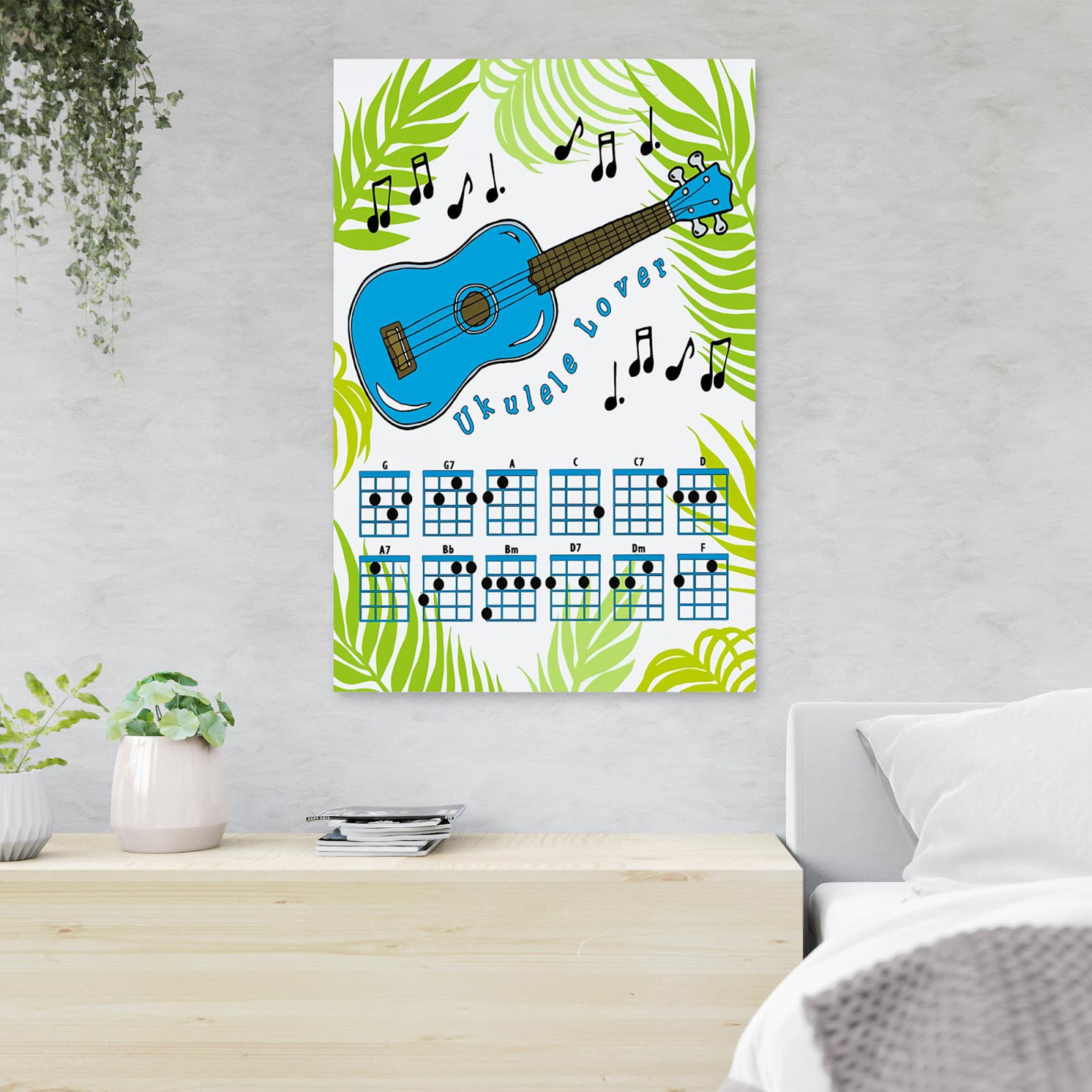 Trinx 14x11 inch Graphic Art Print Wrapped Canvas Wall Art, image size:1600x1600