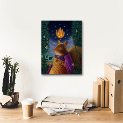 "The Mystic" par Gina Matarazzo, art mural sur toile