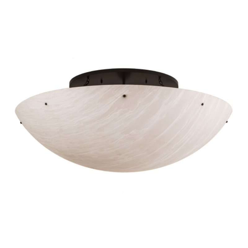 Diantha Glass Semi Flush Mount