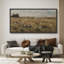 «Countryside Wildflowers Landscape», reproduction d'art sur toile encadrée-111696184-100937132