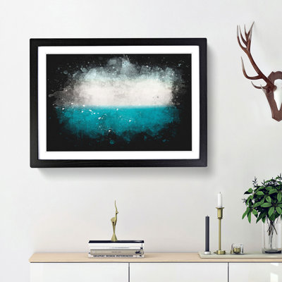 Sky On Top Of The Ocean - Picture Frame Graphic Art