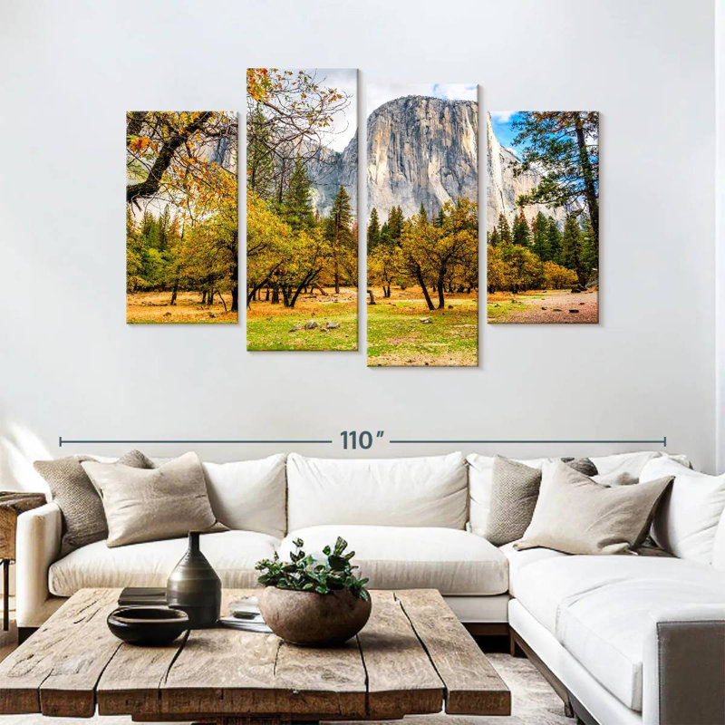 Yosemite Valley Gold Foliage, 54" H x 84" W