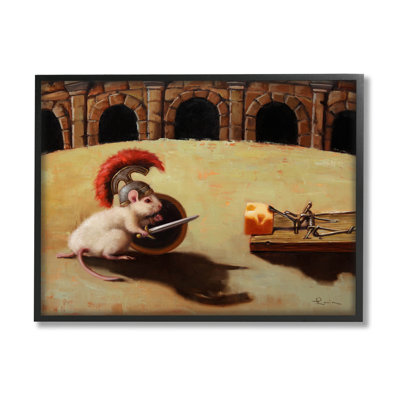 Souris et souricière, art de la giclée par Lucia Heffernan