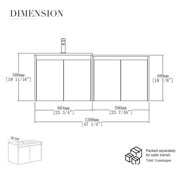 Dimensions du produit