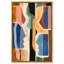 Oliver Gal Vibrant Connections II Abstract - Heavy Gel Top Coat Framed Canvas Art-1009264549-1009264548