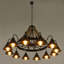 Luminaire suspendu conique 12 lumières Doncho