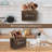 Wood Rectangle Flatware Caddy