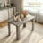 Minimalist Dining Table with Space-Saving Design and Durable Multi-Purpose Construction