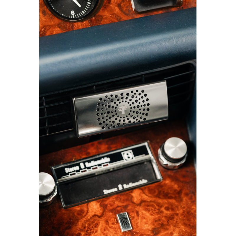 Car Diffuser, Amber/Nutmeg/Vetiver, Silver