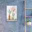  «Natural Riches 2 Clear Vase» par Danhui Nai, art mural en verre acrylique, 16 po x 24 po