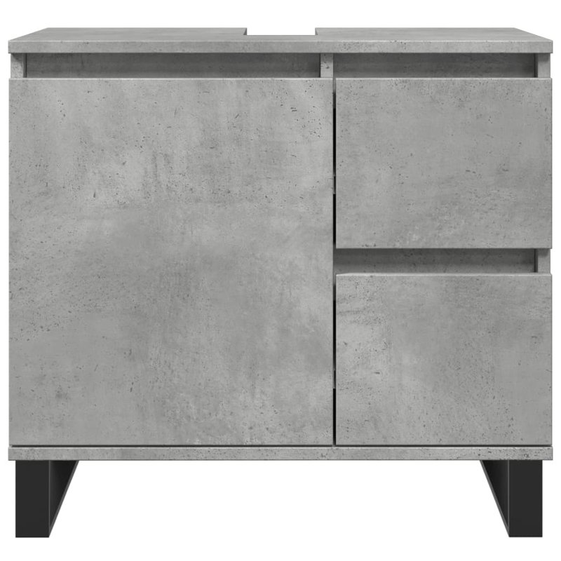 Bruto Under Sink Cabinet, Concrete grey