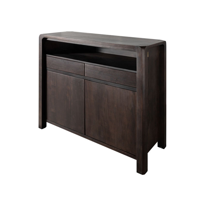 Bueno 120cm Solid Wood Sideboard, Tobacco