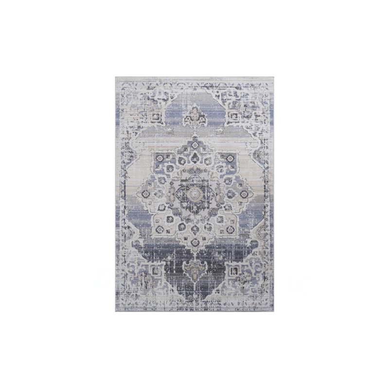 Collection 2X3 Medallion Non-Shedding Living Room Bedroom Dining Home Office Stylish And Stain Resistant Area Rug