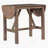 3-Piece Counter Height Drop Leaf Dining Table Set With 2 Upholstered Dining Chairs