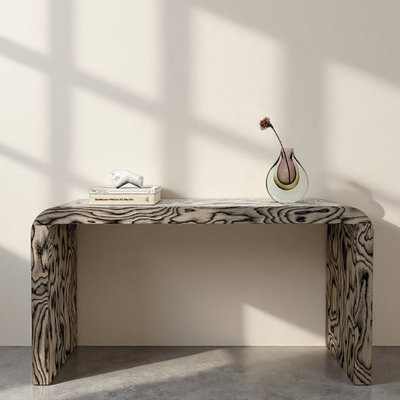 Mid-century Modern Entry Console Table