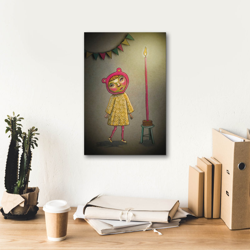  'Make A Wish' by Bebe Keith Canvas Wall Art, 12" x 18"
