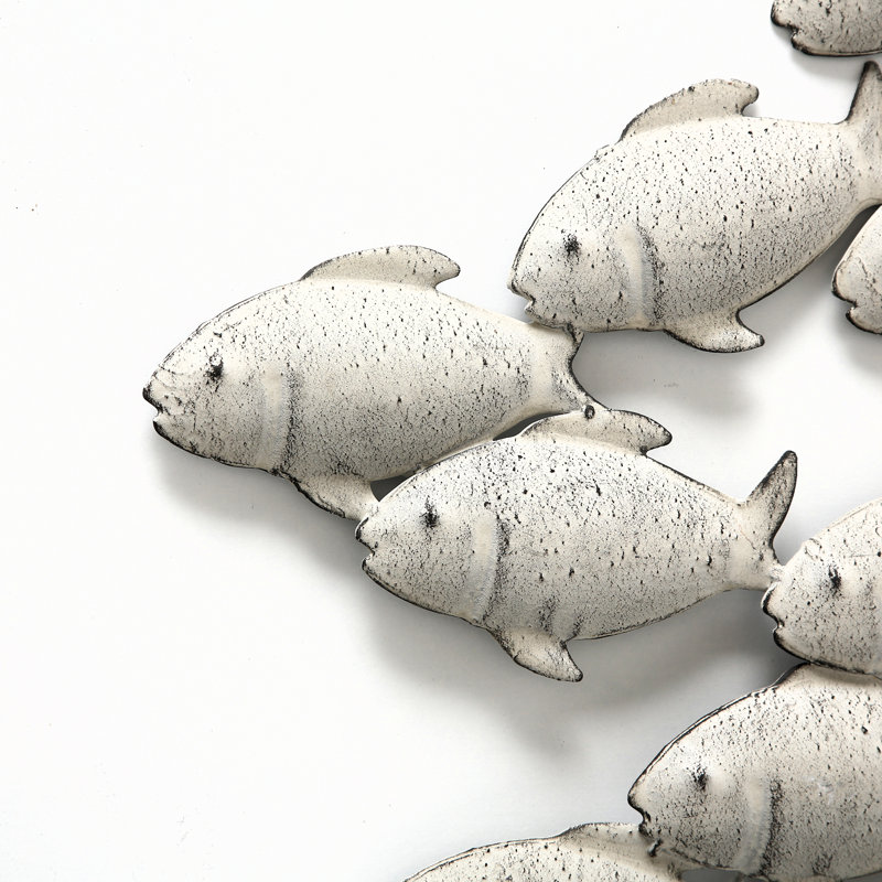 Maggio School of Fish Coastal Wall Decor, 38 Inches