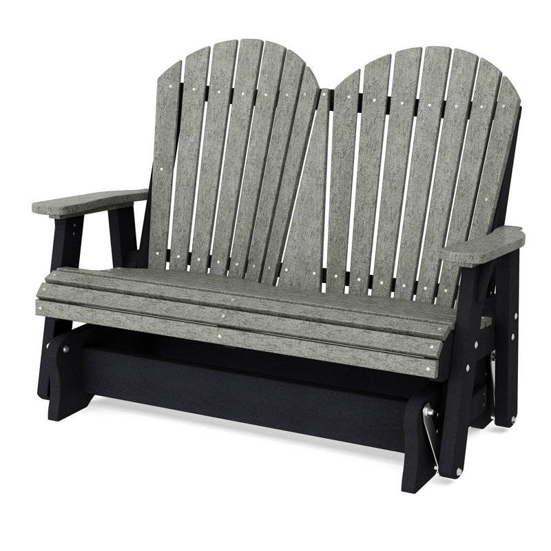 Fauteuil oscillant double Heritage, Dark Grey/Black