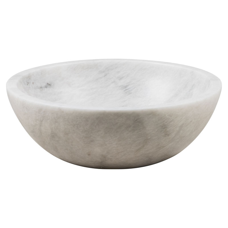 Ivy Bronx 370mm L x 370mm W Marble Circular Sink