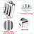 Stainless Steel 3-in-1 Pasta Attachment for KitchenAid Stand Mixers