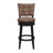 Bittu Swivel Upholstered Faux Leather Counter Stool-130695460-107054693