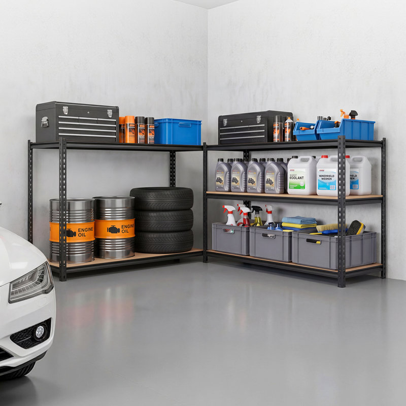 123 cm W Steel Shelving Unit