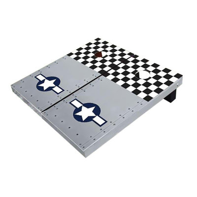 2' X 3' Rivet Mustang Plane Cornhole Boards