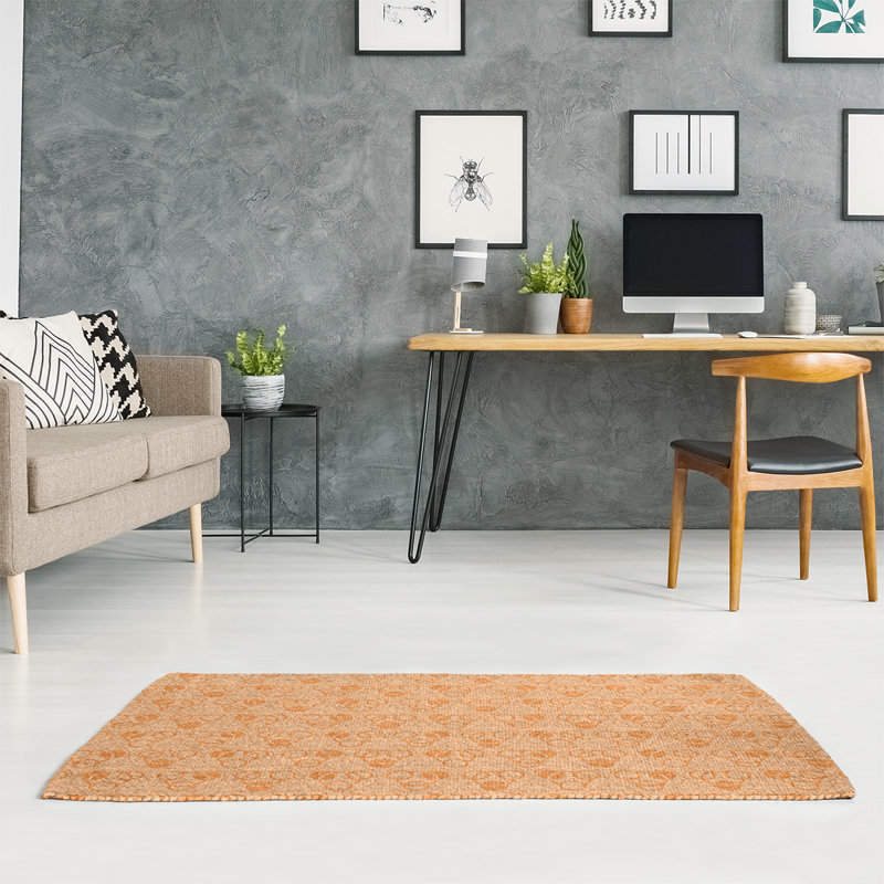 Jordao Geometric Indoor Rug, Rectangle 5' x 7'