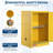 Hazardous Storage Flammable Cabinet – Fire Resistant Safety for Liquids, Ventilated, Adjustable Shelf, Spill Tray-67612122