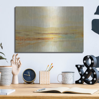 Latitude Run® 'Sunshine' by Silvia Vassileva Metal Wall Art