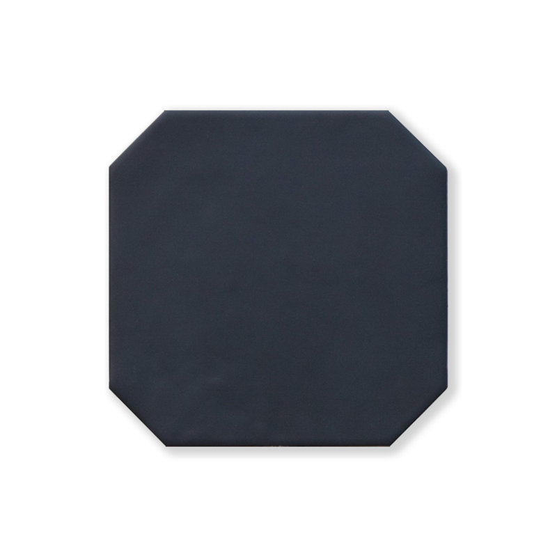 Lisbon Black With Marmol White Dot Floor and Wall Porcelain Tile, Black