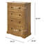 Commode 4 tiroirs Tayia