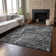 Premium Machine Washable Cerrito Charcoal Rug