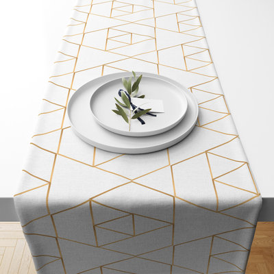 Larock Geometric Table Runner