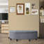 Velvet Upholstered Storage Bench-2044425046