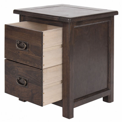 Wickerham 2 Drawer Bedside Table