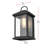 Merideth Outdoor Wall Sconce in Black-930438892