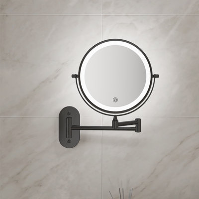 Glass Round Wall Vanity Mirror