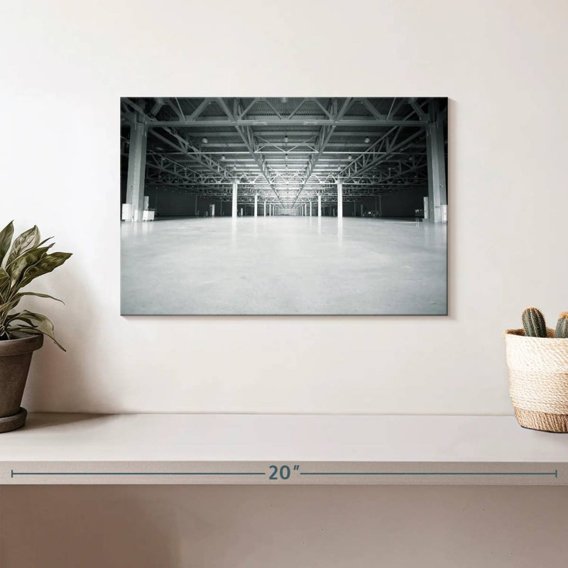 Lilie Monochrome Warehouse, 8" H x 12" W
