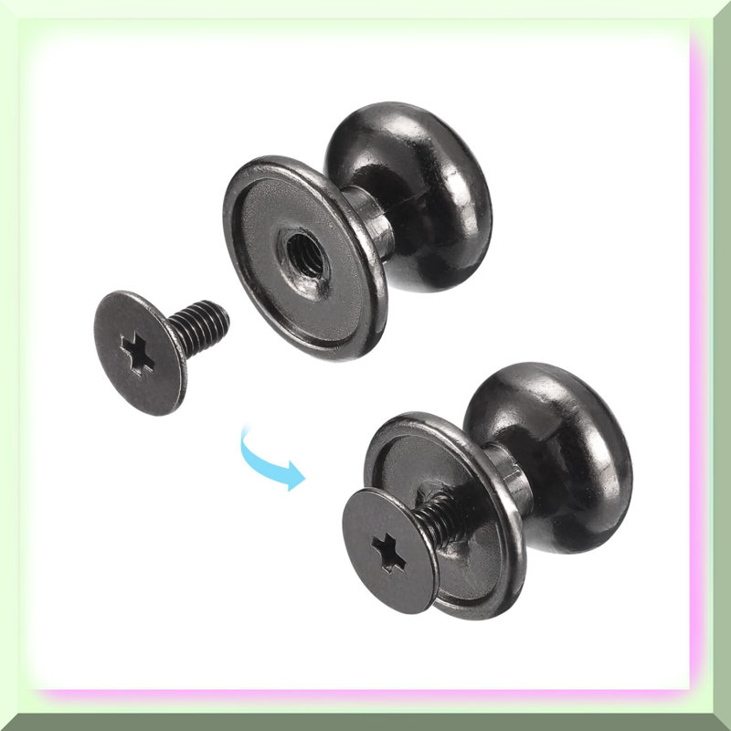 Stud Rivets 15 Pack 12mm Round Head