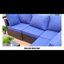 𝗙𝘂𝗹𝗹𝘆 𝗔𝘀𝘀𝗲𝗺𝗯𝗹𝗲𝗱 𝗖𝗵𝗮𝗶𝗿𝘀, Ensemble de meubles de patio pour 2 personnes Ensemble de conversation modulaire en rotin avec canapé-117257417