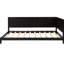 Lit de jour double / en taille moyenne, design classique moderne Mid-Century, bois, accoudoirs et lit, taille, avec-121022301-121022300