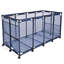  Bac de rangement flottant pour jouets de piscine en métal avec roues latérales-997481614