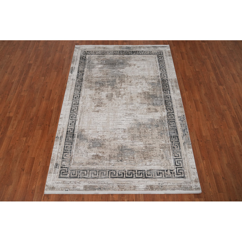 Tapis moderne Timeless Grecian Border