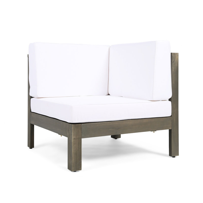 Fauteuil en bois blanc impeccable de 31,08 po Profondeur, largeur, hauteur blanche de 26,7 po,