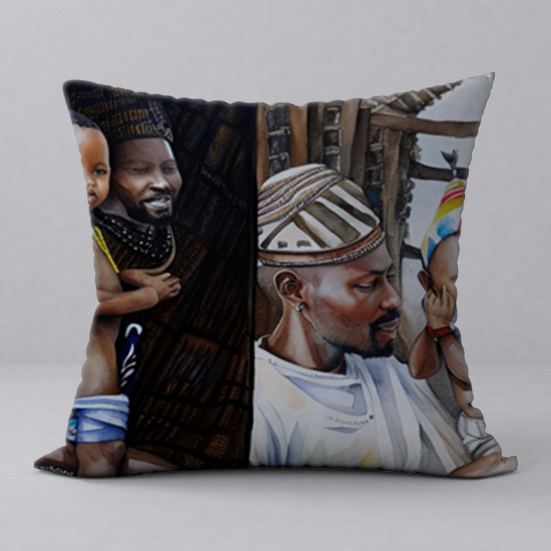 Reversible Throw Pillow
